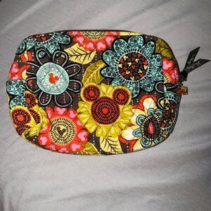 Disney Vera Bradley - Mickey's Perfect Petals Large Cosmetic Bag
